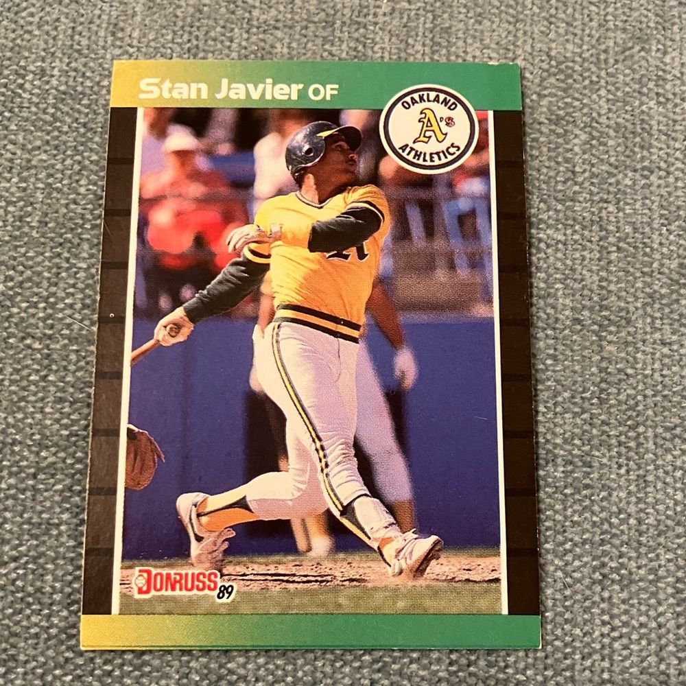 1989 Donruss Oakland A's Baseball Card Trading Card